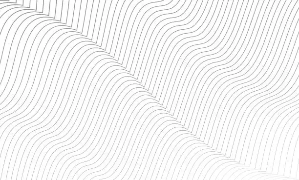 Vector illustration of the pattern of the gray lines.