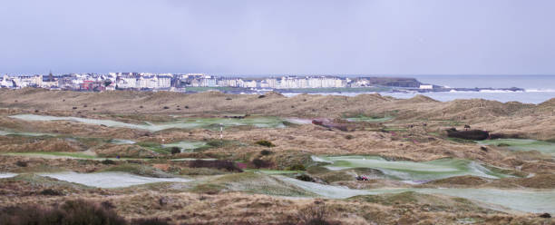 18th Feb 2015 Royal Portrush Golf Club , Portrush ,Co. Antrim N.Ireland. Taken on the Royal Portrush Golf Club Course in 2015. This course (with some changes) is to host the 2019 British Open.
