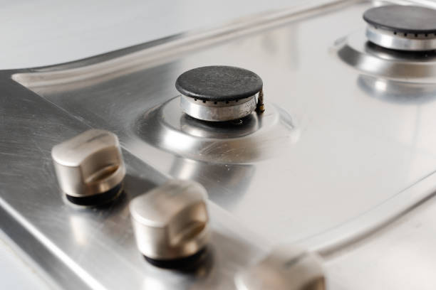 istock Clean and neat surface of gas stove 1134910531
