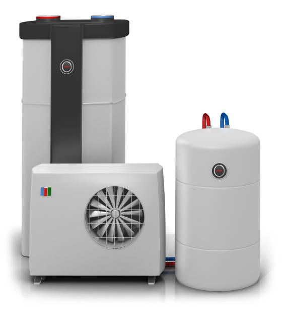 istock Air Heat Pump for Heating and Cooling 1134912460
