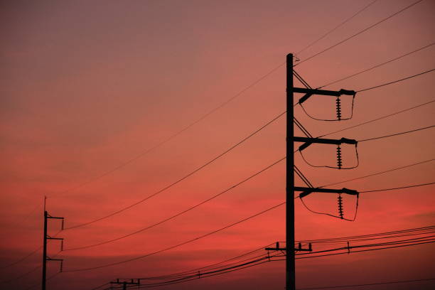 istock The orange light of the sunset 1134913972