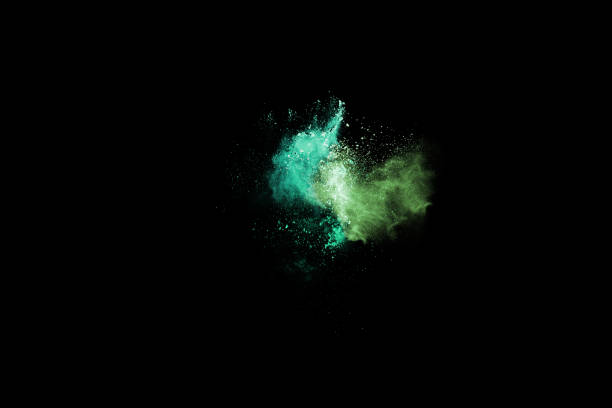 istock abstract blue powder splatted background,Freeze motion of color powder exploding/throwing color powder,color glitter texture on black background 1134914661