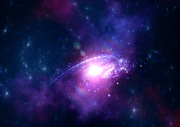 cosmic fantastic background, 3-d render