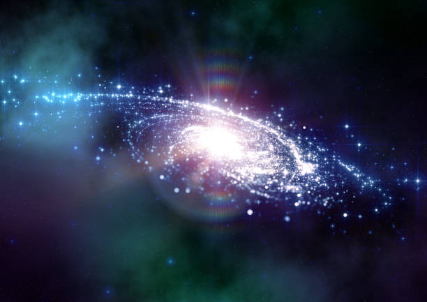 cosmic fantastic background, 3-d render