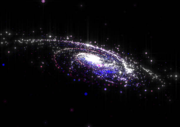 cosmic fantastic background, 3-d render