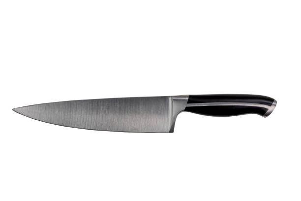istock New steel kitchen knife isolated on pure white background 1134919576