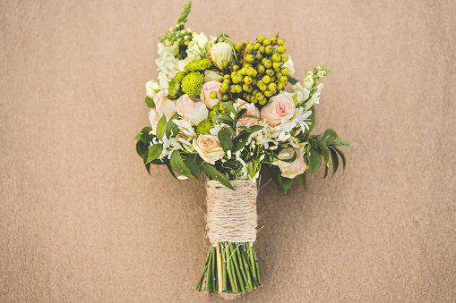 Flower, Bouquet, Beach, Sand, Rose - Flower