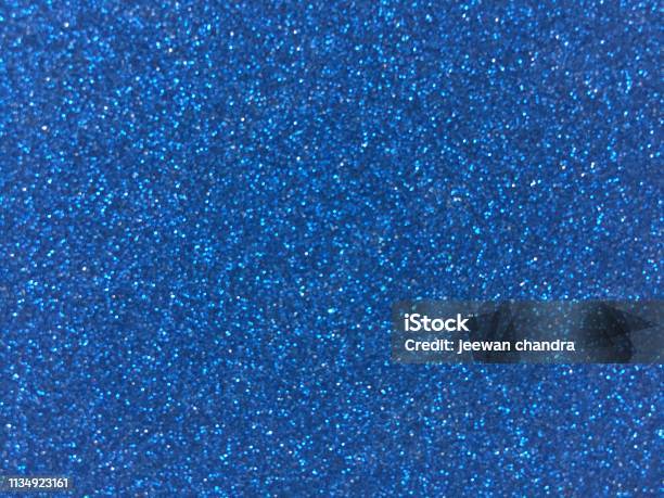 Blue Texture Christmas Abstract Background Stock Photo - Download Image Now - Glitter, Blue, Backgrounds