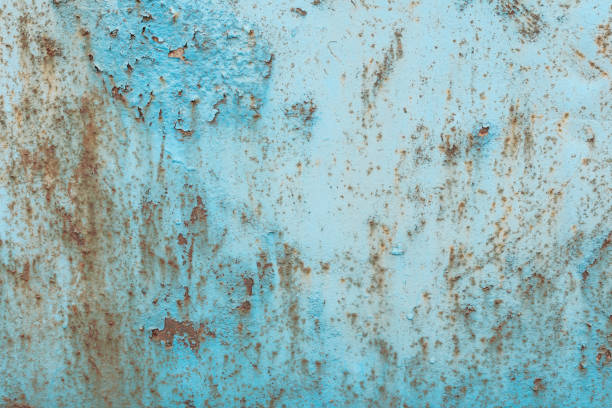 istock Metal texture with scratches and cracks 1134923996