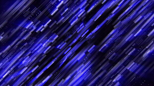 istock Abstract glow digital in dark - abstraction of data communication, computer generated background, 3D render 1134924011