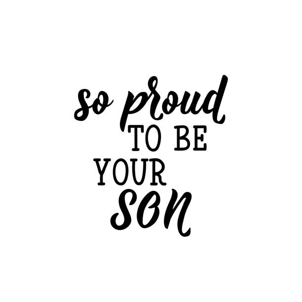istock so proud to be your son. Happy Father's Day banner and gift card. 1134936910
