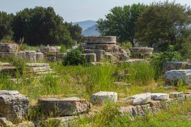istock Heraion, archeological site, Samos Island, Greece 1134938837
