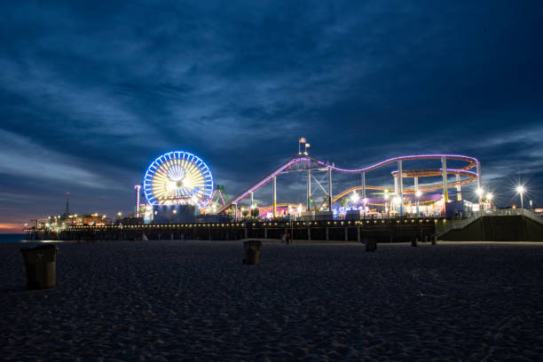 istock Santa Monica Pier After Dark 1134941060