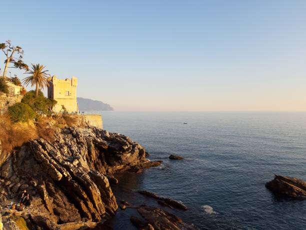 istock Sunset, sea and blue sky 1134941519