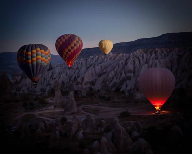 istock Cappadocia Balloons and Landscapes 1134953724
