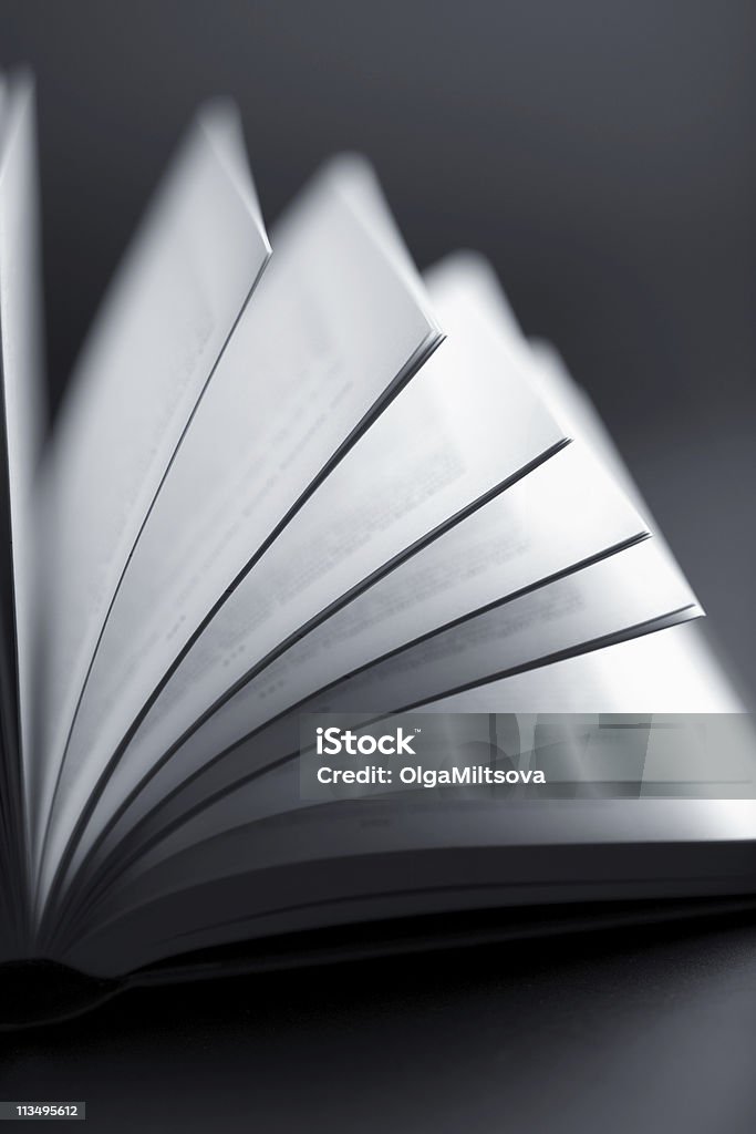 Apri libro - Foto stock royalty-free di Aperto