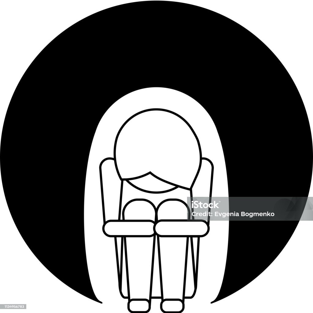 Depressing Style Depression Stock Illustration - Download Image Now - Anxiety ...