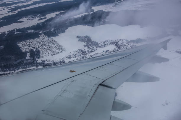 istock view from the window of a flying plane 1134958417