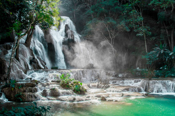Kuang Si waterfalls, Luang Prabang, Laos