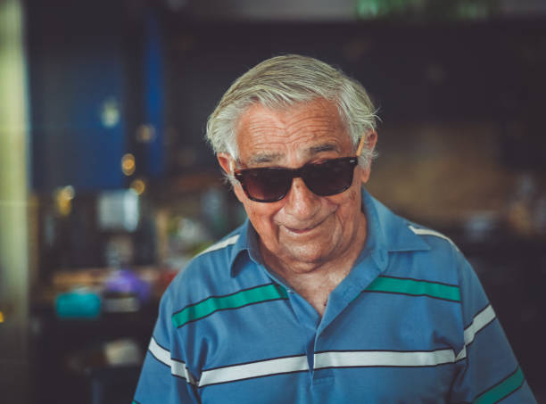 istock Fun senior man in sunglasses 1134968113