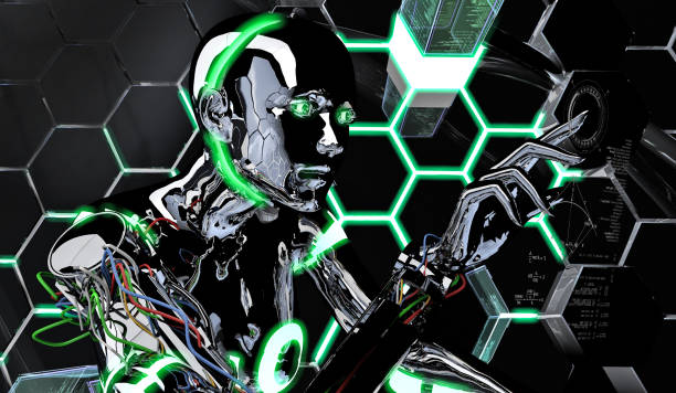 istock Spaceship Crew in The Future 1134969557