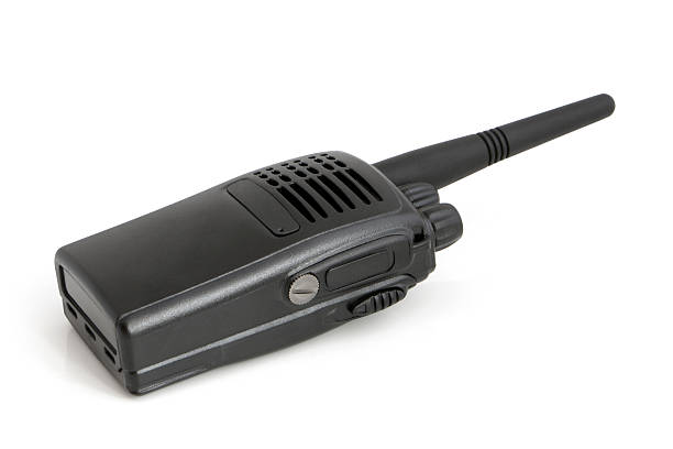 портативное радио передатчика - walkie talkie стоковые фото и изображения