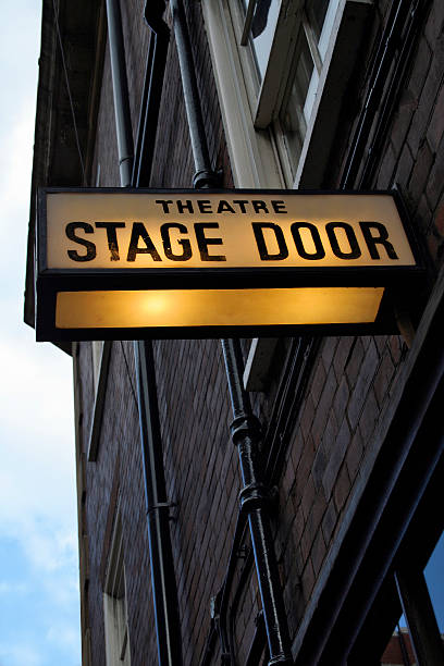 istock Theater stage door 113497540