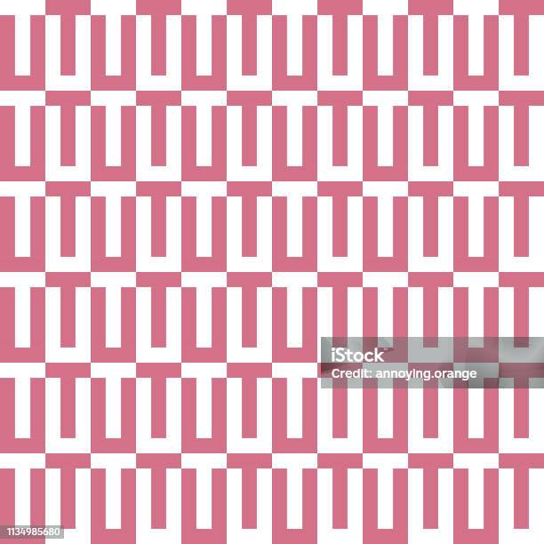Pink Andwhite Pattern Pink And White Pattern Background Design Stock Illustration - Download ...