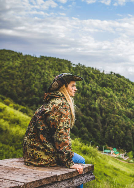 istock Woman resting after hiking 1134986658