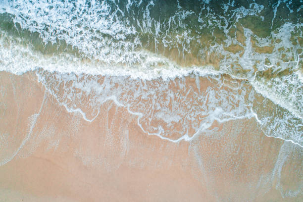 istock Aerial of Ocean Tide 1134991008