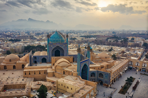 Naqsh-e Jahan Plaza en Isfahán, Irán, tomada en Januray 2019 tomada en HDR photo