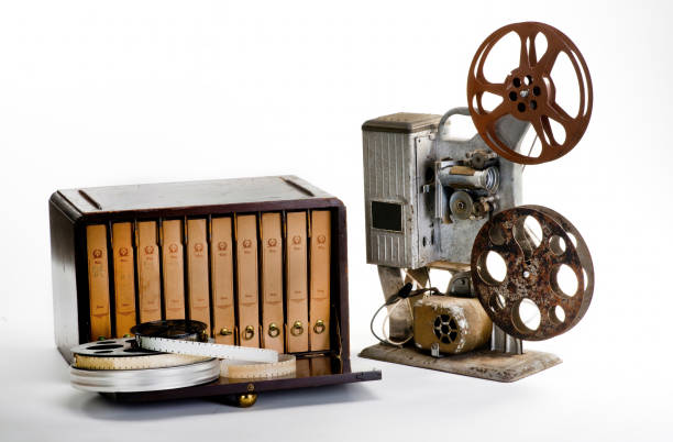 istock 16mm Movie Equipment. 1134994096