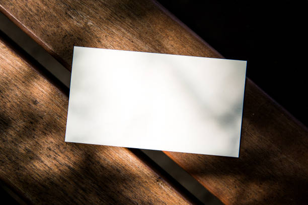 istock Business card paper 1135001920