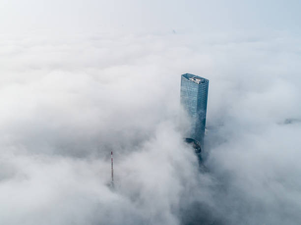 istock Advection Fog City Skyline, Changsha, China 1135012983