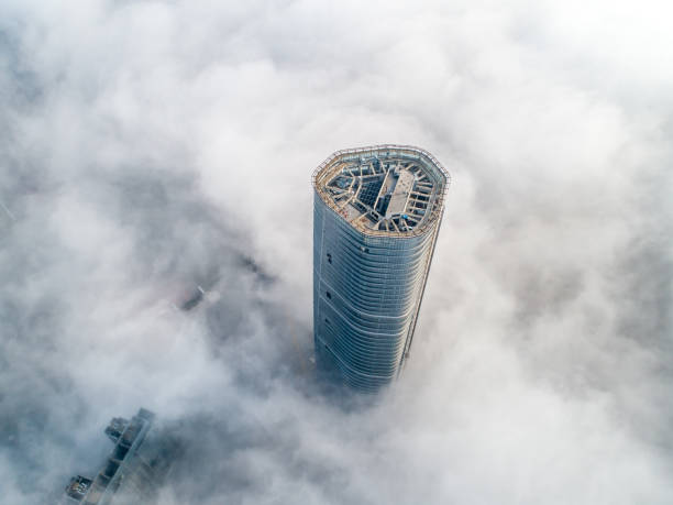 istock Advection Fog City Skyline, Changsha, China 1135012993