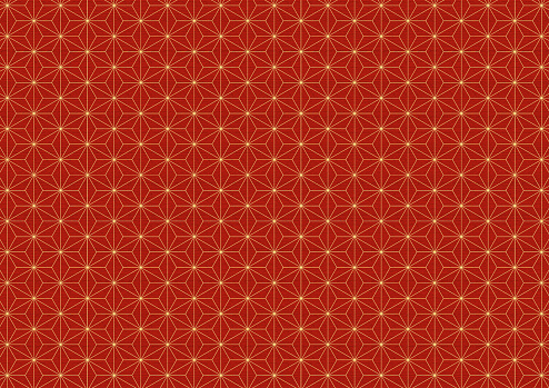 Red Cultural Pattern Red Traditional Pattern Stock Illustration - Download Image Now ...