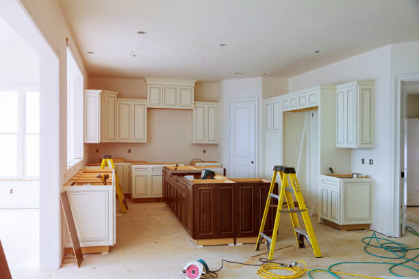 istock Home improvement kitchen view installed in a new kitchen cabinet 1135015885