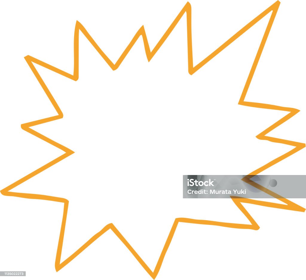 Exploding Frame Colorful Rough Sketch Of The Exploding Frame Stock Illustration ...
