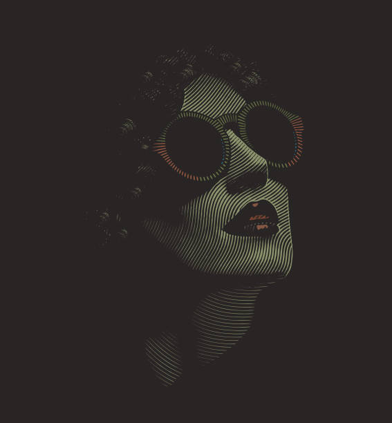 istock Close up portrait of glamorous woman's face 1135023475