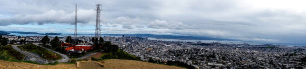 istock panoramic view of San Francisco at Twin Peaks , San Francisco, CA 1135024462
