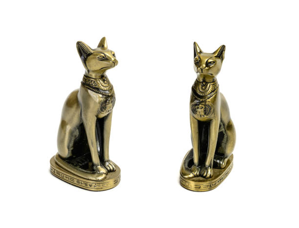 istock Egyptian cat figurine toy souvenir 1135043931