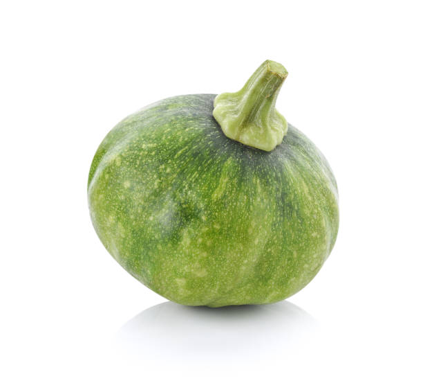 istock fresh baby pumpkin isolated on white background 1135045086