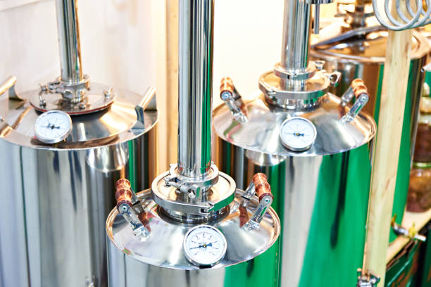 istock Metal device for moonshine 1135046693