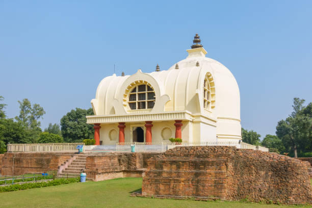 istock Parinirvana Stupa and temple, Kushinagar, India 1135048992