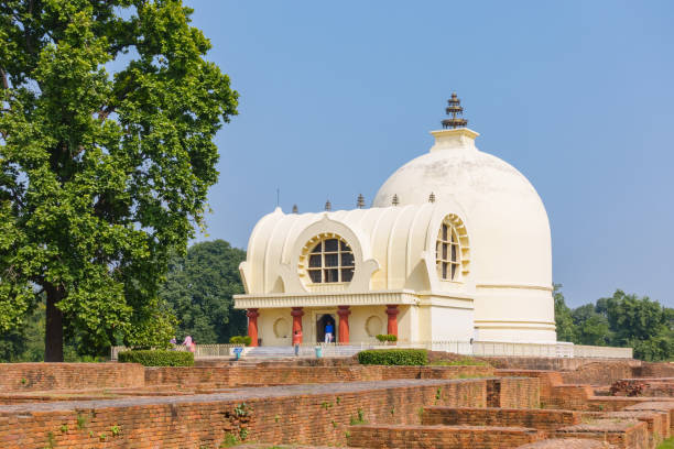 istock Parinirvana Stupa and temple, Kushinagar, India 1135049000
