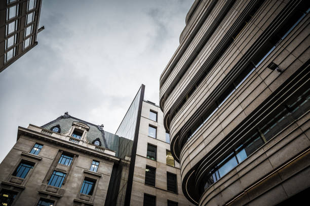 istock Abstract Futuristic Modern Architecture in the City 1135050283