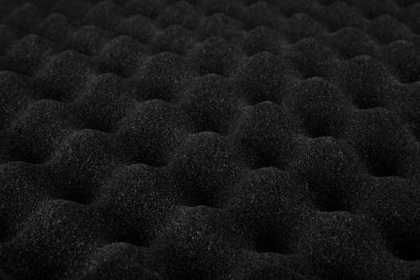 istock The pattern of the soundproof panel of polyurethane foam.Sound Insulation Material. 1135054312