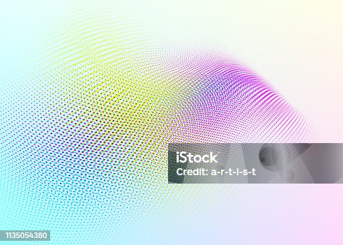 istock Abstract background with glitch effect. 1135054380