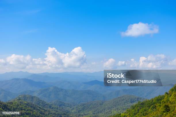 Tropical Forest Mountain In Samoeng District In Chiang Mai Thailand Stock Photo - Download Image Now