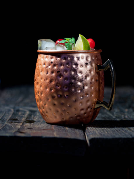 istock Cranberry pomegranate Moscow mule 1135059123